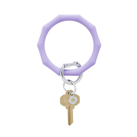 OVT Silicone Big O Key Ring - In The Cabana Bamboo