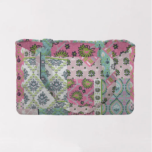 Tote Bag - Laramie Patchwork - Green