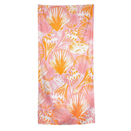 TRS Beach Towel - Sanibel Beach in Pink
