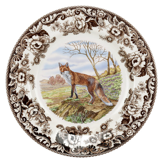 SPD Woodland - Dinner Plate 10.5" - Red Fox