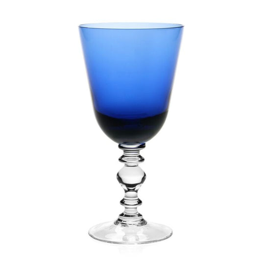 WYC Fanny - Water Goblet - Blue - 12oz
