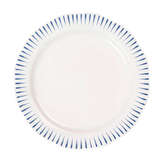Sitio Stripe - Delft Blue - Salad Plate 9"