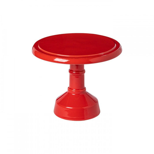 Cook & Host - Red - Footed Cake Plate 8" (Retired)