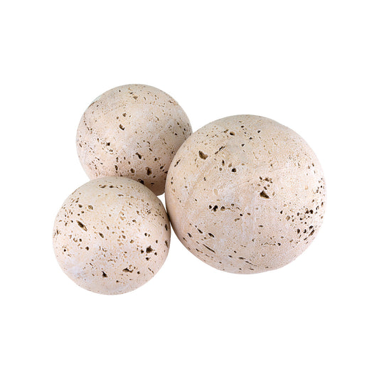 Navona Resin Graduated Spheres 7" - Set 3