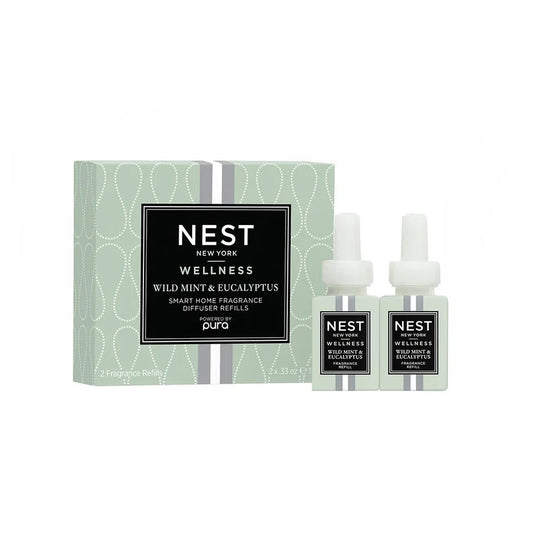 NST Wild Mint & Eucalyptus - Pura Smart Diffuser Refills Set/2