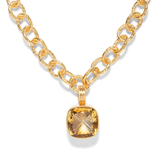DMD P Faceted Maxi Enhancer - Golden Citrine