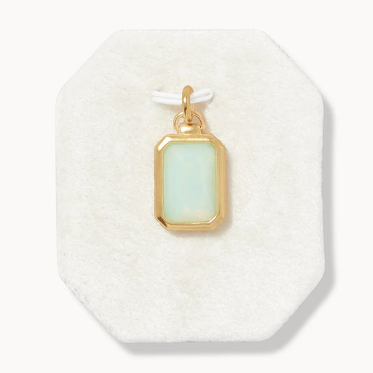 SPT Charm - Cherished (Aqua Mother of Pearl)