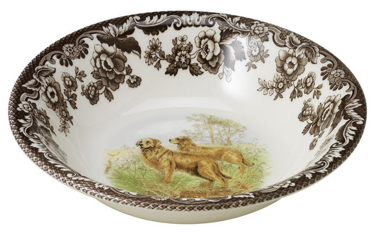 SPD Woodland - Ascot Cereal Bowl 8" - Golden Retriever