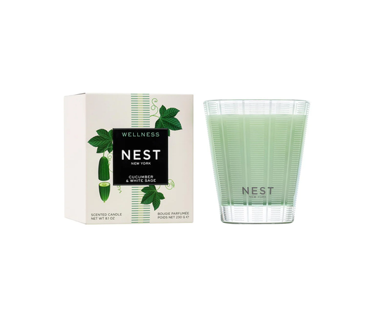 NST Cucumber & White Sage  - Classic Candle 8.1 oz.