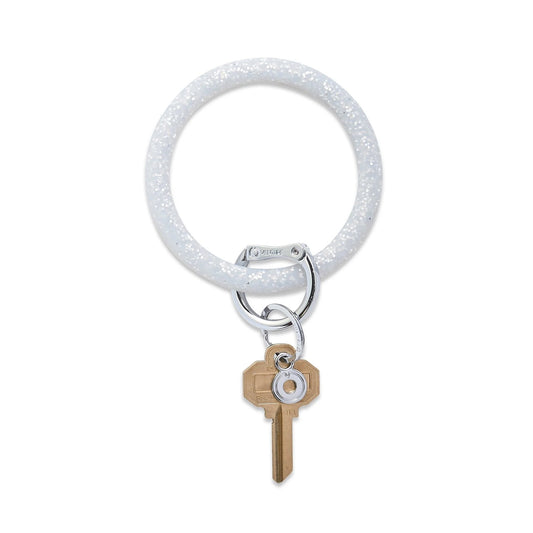 OVT Silicone Big O Key Ring - Quicksilver Confetti