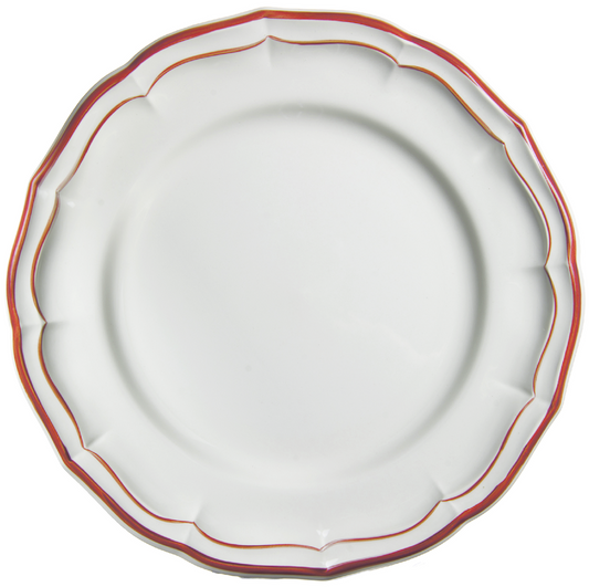 Filets - Red - Dinner Plate 10.25"