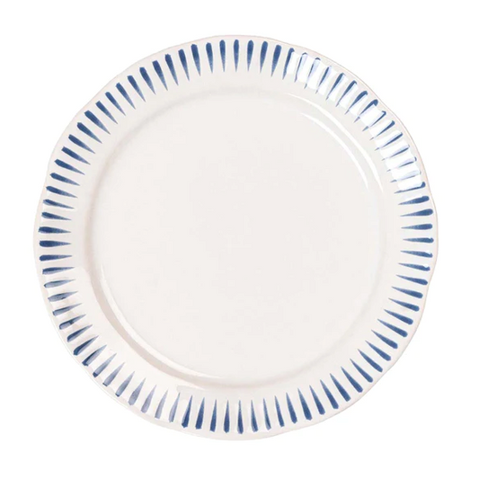 Sitio Stripe - Delft Blue - Dinner Plate 11"