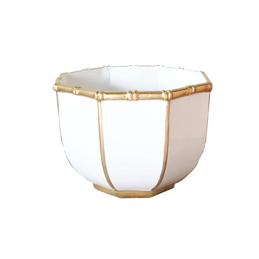 Newport Bamboo Bowl 11" - White