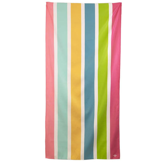 TRS Beach Towel - Tropical Sunrise Stripes