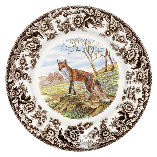 SPD Woodland - Salad Plate 8" - Red Fox