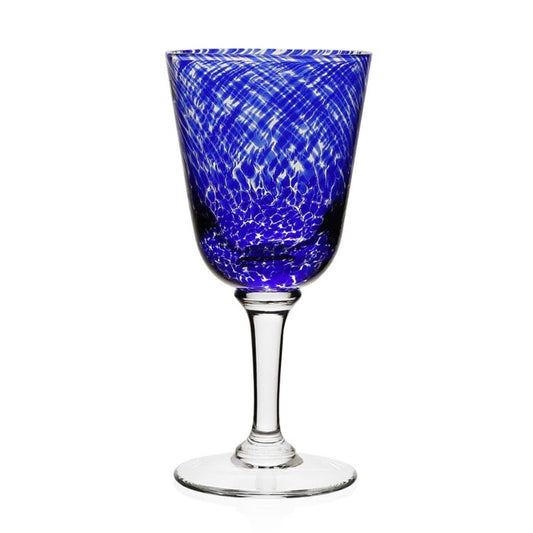 WYC Vanessa  - Sicilian Blue - Goblet 9oz