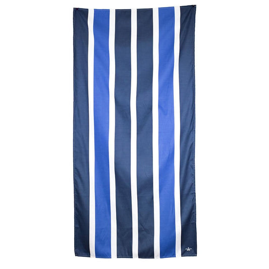 TRS Beach Towel - Pool Side Blue Stripes