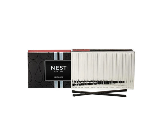 NST Silver Matchbox Holder & Matches