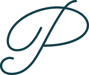 Peddler Interiors logo – stylized P