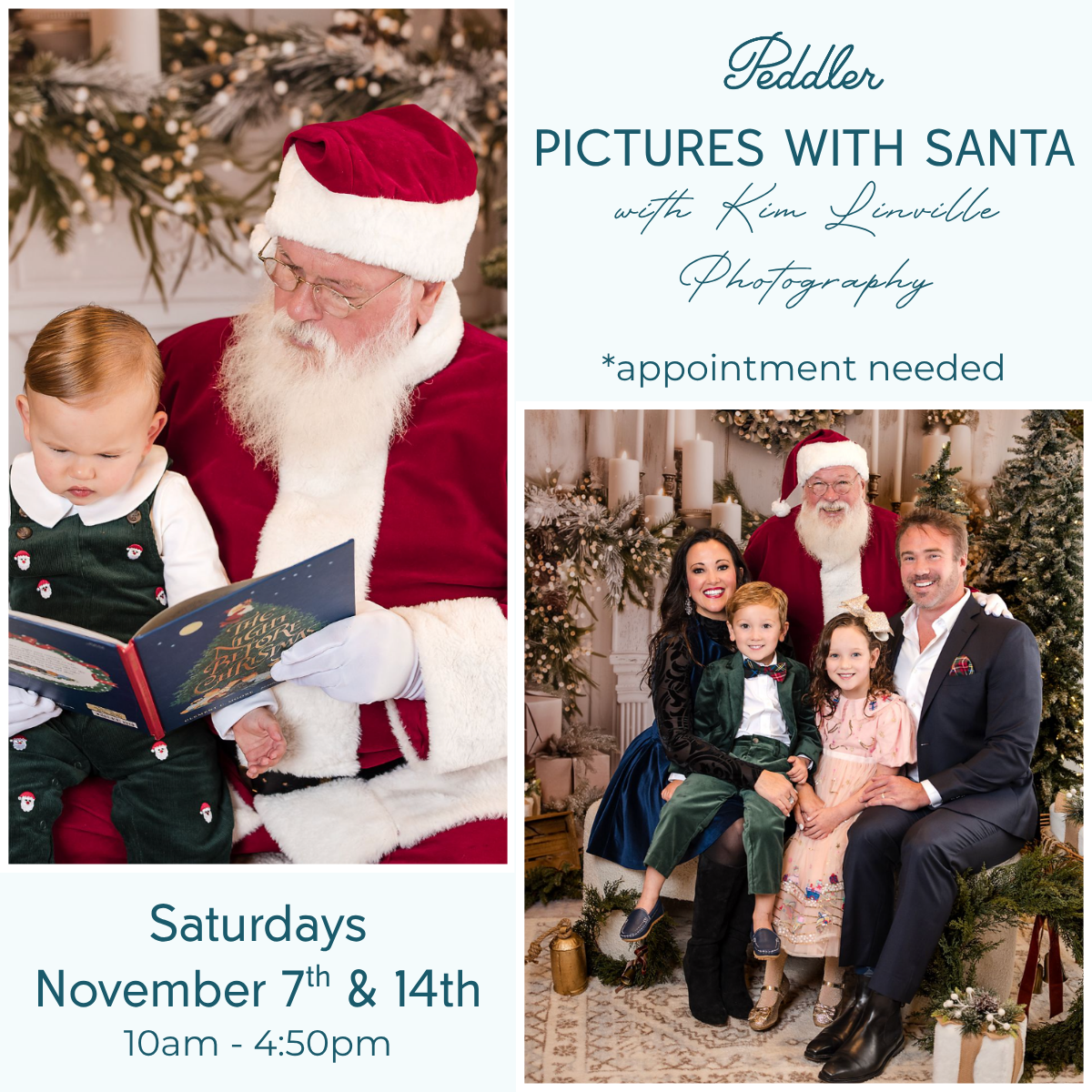Pictures with Santa