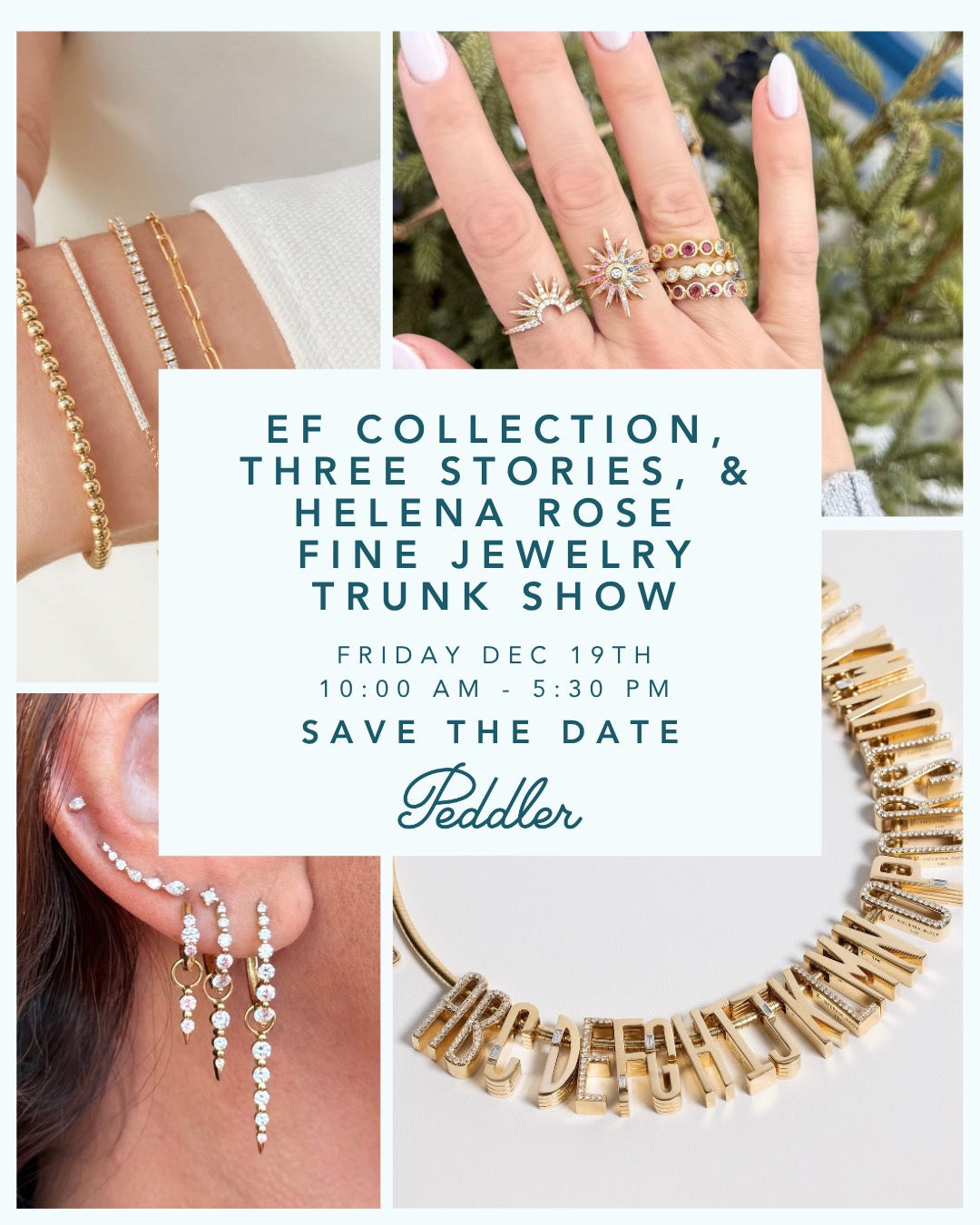 EF Collection & Three Stories Trunk Show