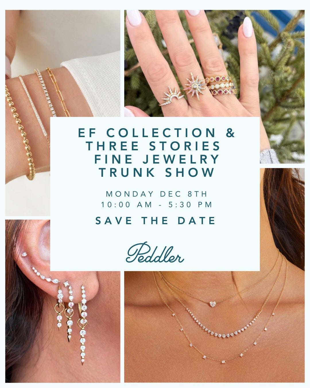 EF Collection & Three Stories Trunk Show