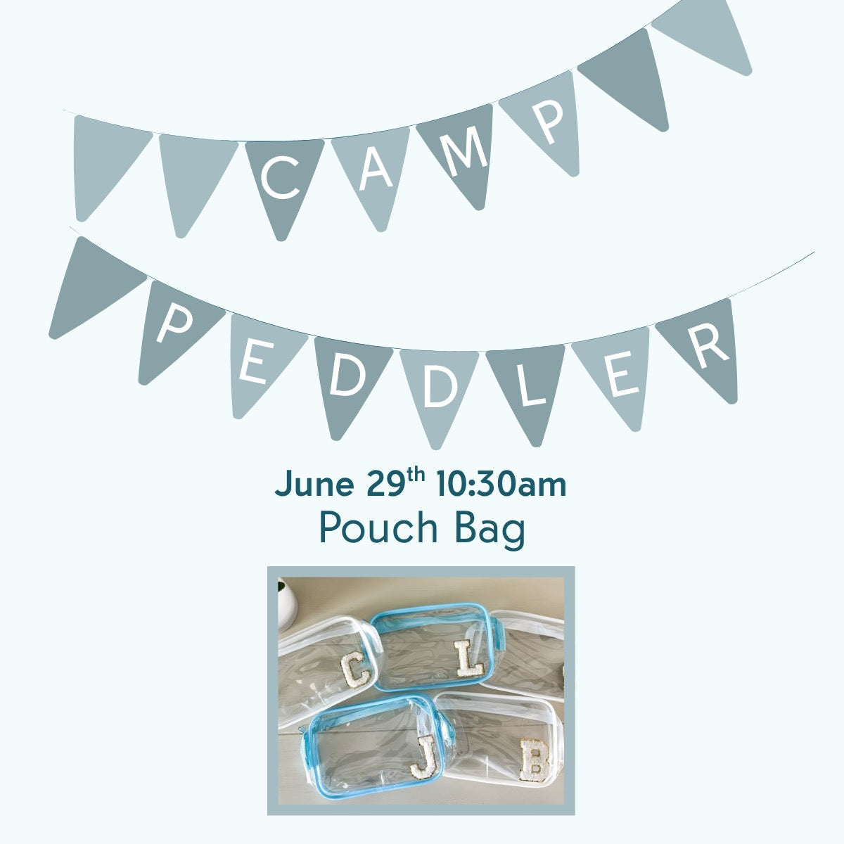 Camp Peddler - Customized Pouches