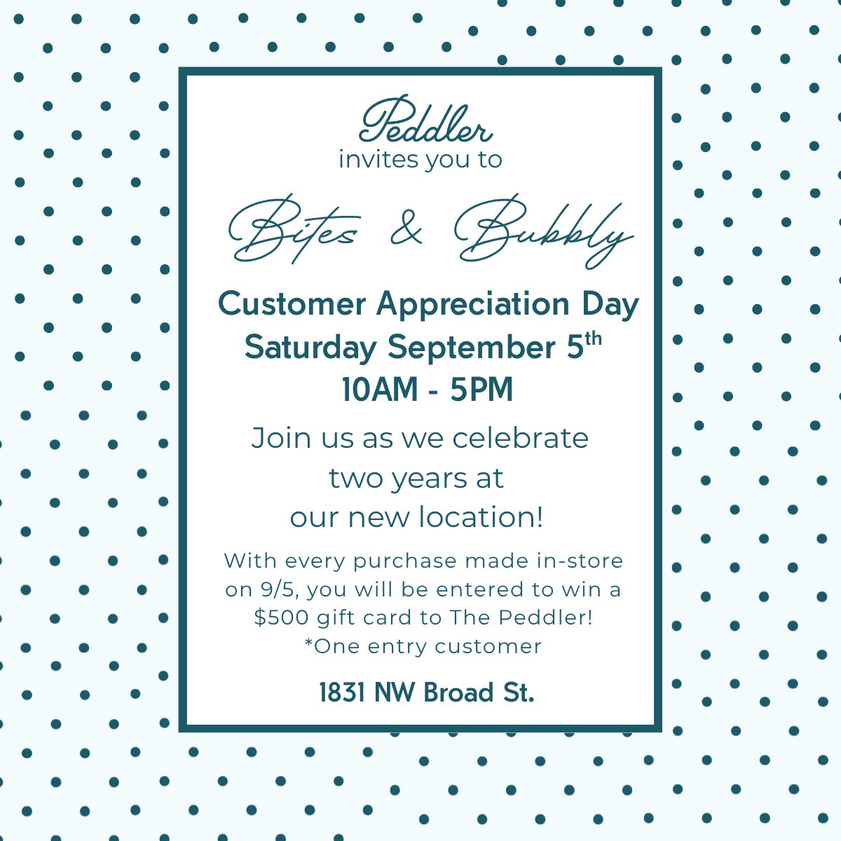 Customer Appreciation Day