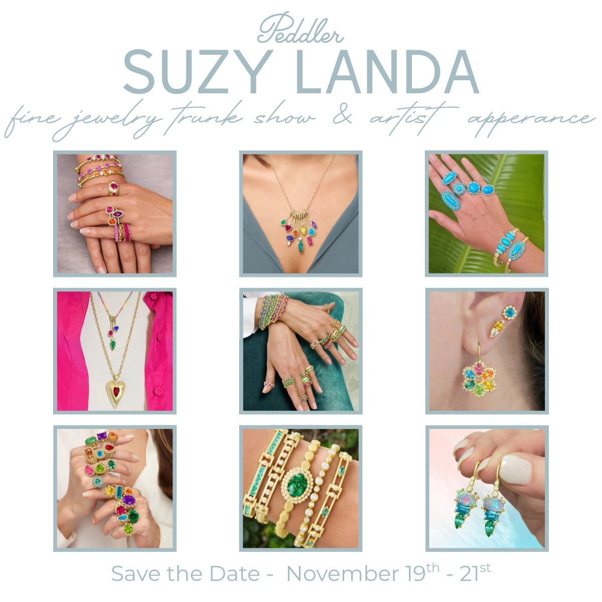 Suzy Landa Trunk Show