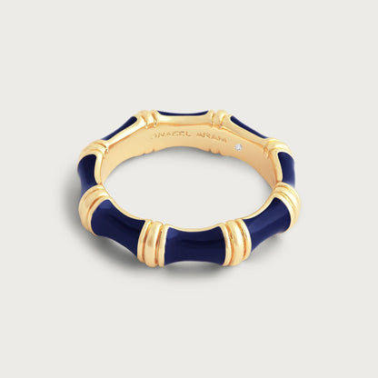 Bamboo - Enameled Ring