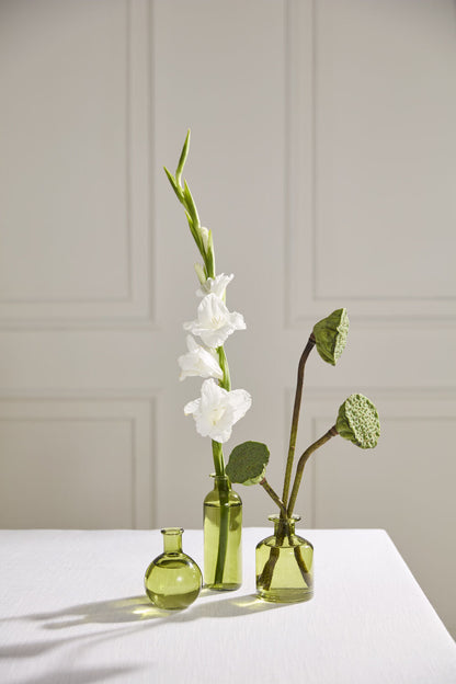 Carlotta Budvase - Green - Set of 3 - 4"/4.25"/6.25"