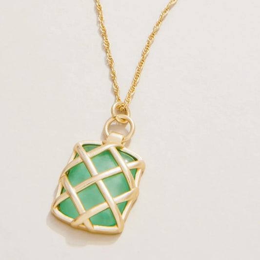 Stonevale Petite Necklace - Sea Foam