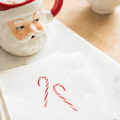 SGP Cocktail Napkin - Candy Cane