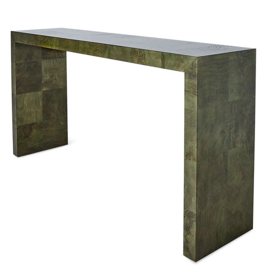 UTM Ingrain Olive Console Table 60 W X 31 H X 14 D