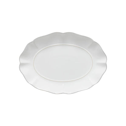 Rosa - White - Oval Platter 12"