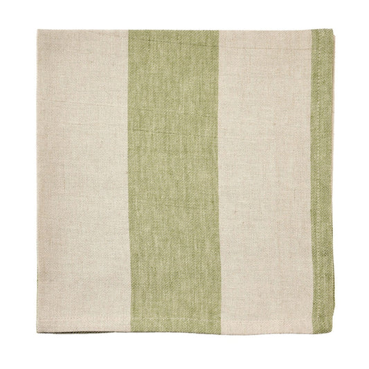 Urban Stripe Napkin - Sage