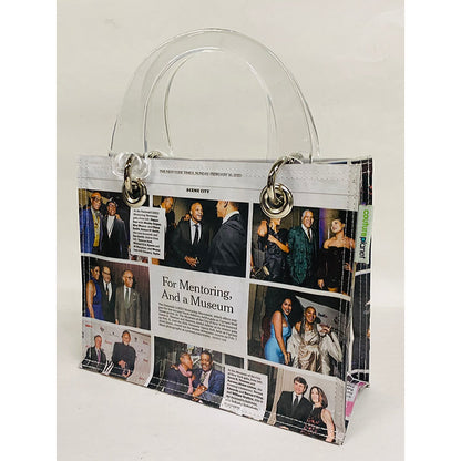 CPT Coco Tote - Dior Denim - Clear Lucite Handles
