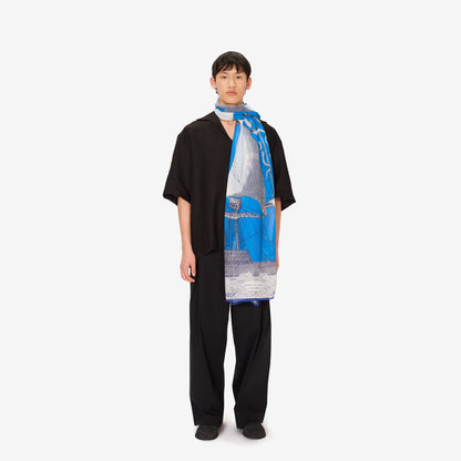 Scarf Etole 100 - Des Rives - Blue