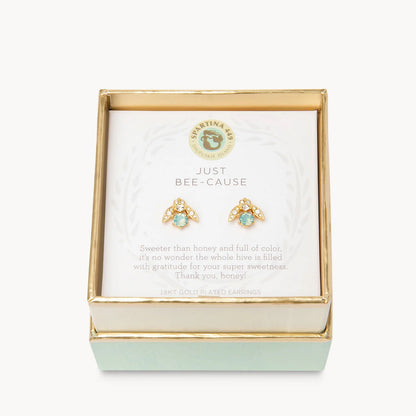 Sea La Vie - Just Bee-Cause Stud Earrings