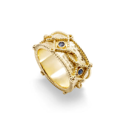 CDW R Victoria - Ring in Labradorite & Gold