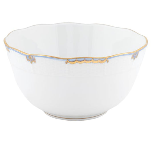 Princess Victoria - Light Blue - Round Bowl 7.5"