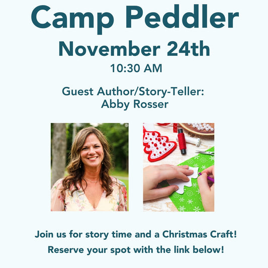 Camp Peddler - Monday November 24th - Holiday Craft