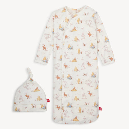 Moments with Friends - Newborn Sleeper Gown & Hat Set