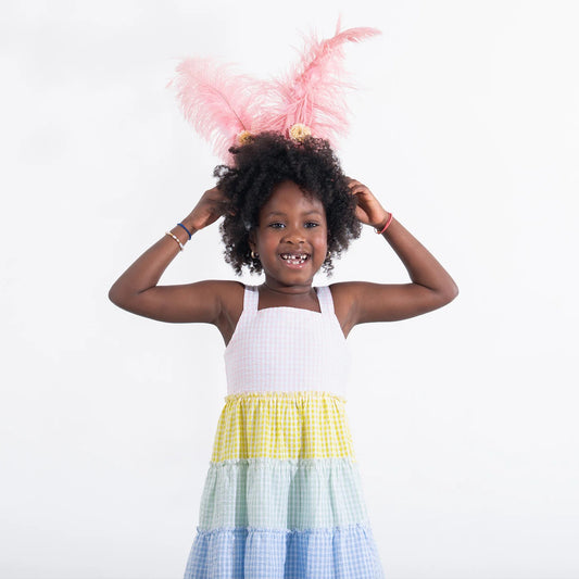Gingham - Magnetic Tiered Dress