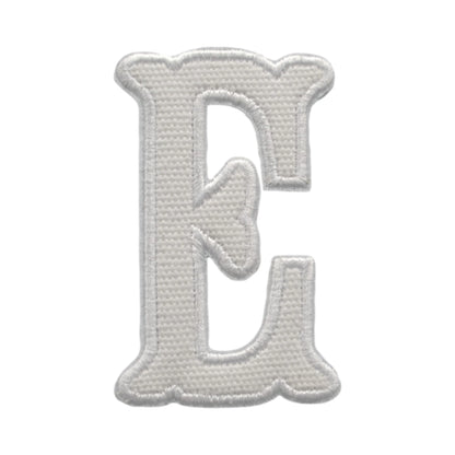 Letter Appliques - White Canvas