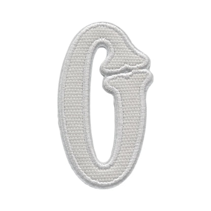 Letter Appliques - White Canvas