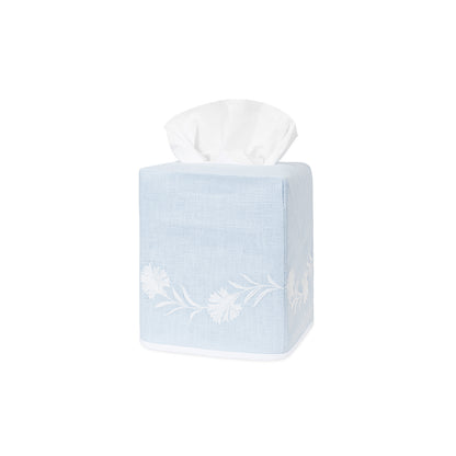 Daphne - Embroidered Tissue Box Cover