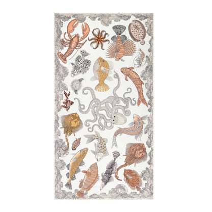 Scarf Etole 100 - Poseidon - Natural