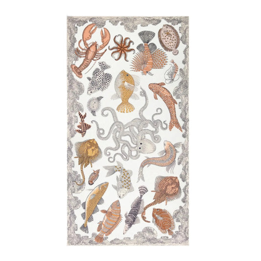 Scarf Etole 100 - Poseidon - Natural