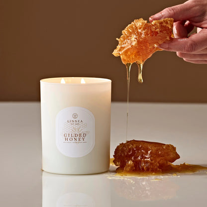 LNA Gilded Honey - 2 Wick Candle 11oz